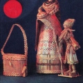 Куклы и сумка - Плетение из соломки