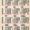 Советский карманный календарь 1989 года | Soviet pocket calendar