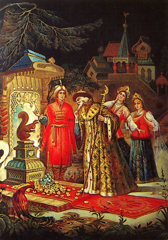 The Tale of Tsar Saltan -  Casket Fedoskino..jpg