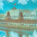 Кремлевская стена в зимнем узоре