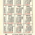 Vladimir Ilyich Ulyanov Lenin - pocket calendar 1977
