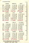 Календарик 1980 Алма-Атинский апорт