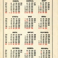 Карманный календарик СССР 1978 года | Pocket calendar of USSR 