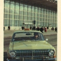 Такси у Курского вокзала. Москва 1983