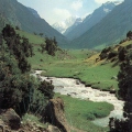 Река в горной долине